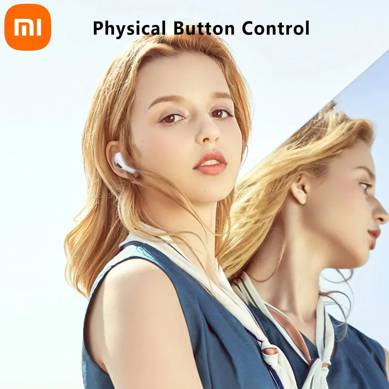 XIAOMI MIJIA True Wireless Bluetooth Earphones Headphones TWS Hifi Sound Low Latency Noise Reduction Earbuds for Iphone Android