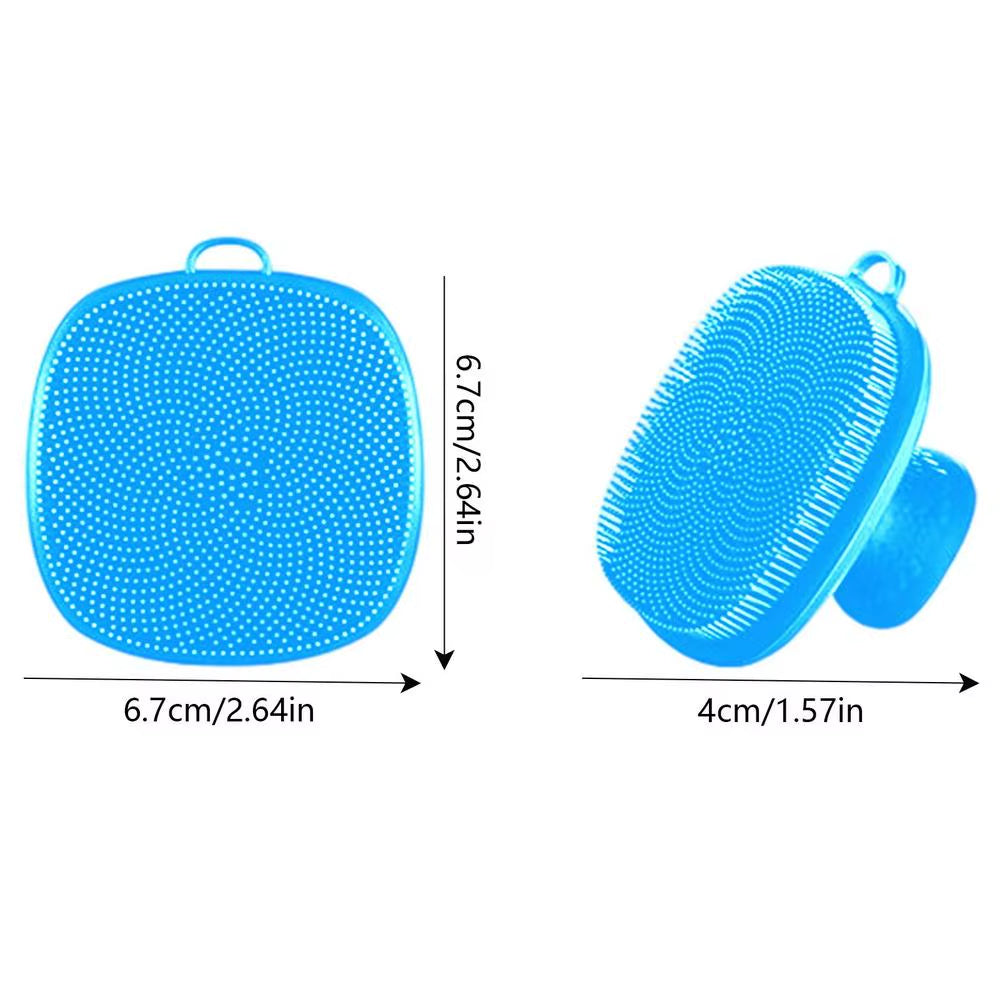 Silicone Cleansing Brush Super Soft Face Washing Brush Silicone Face Scrubber Blackhead Cleaning Brush Silicone Instrument